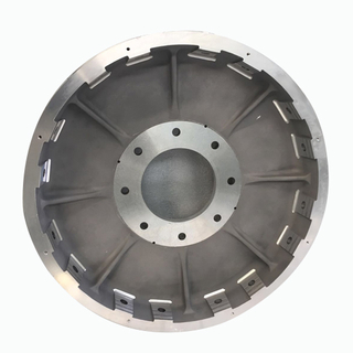 Cuble de impulsor de aluminio del ventilador de tránsito ferroviario para fundición a presión inferior