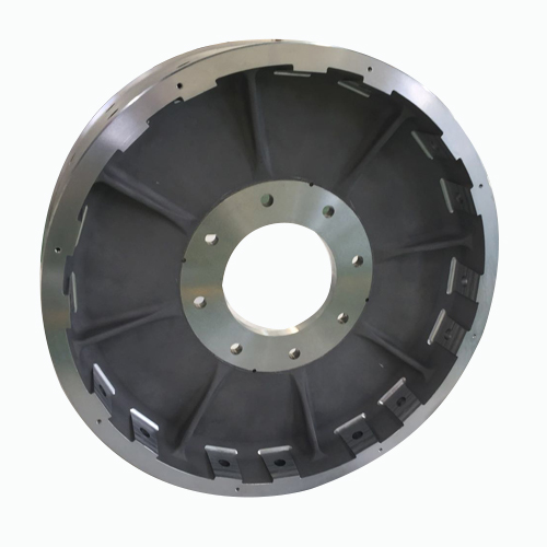 Cuble de impulsor de aluminio del ventilador de tránsito ferroviario para fundición a presión inferior