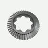 Anillo de boquilla de piezas de turbocompresores marinos y locomotoras por precisión y fundición de vacío de inversión