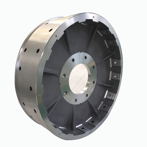 Cuble de impulsor de aluminio del ventilador de tránsito ferroviario para fundición a presión inferior