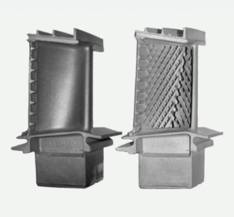 PERDIDO CUERRA DE LA CANTRA DE CUERRA DE CUERRA CASA DE CASA PRECISIÓN Turbina Superalloy y la paleta de guía utilizada para el motor y el turbocompresor