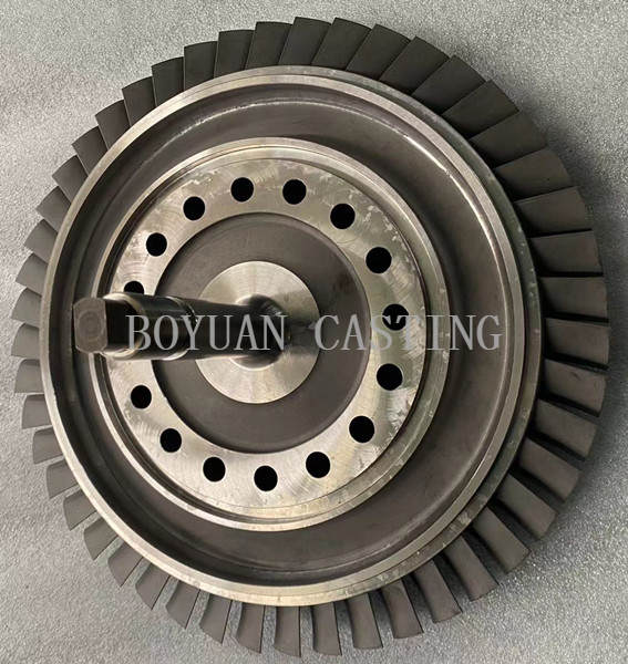 Diámetro de 350 mm Turbojet del motor Piezas de turbina Supalloy Casting