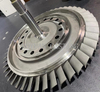 Diámetro de 350 mm Turbojet del motor Piezas de turbina Supalloy Casting
