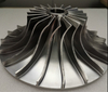 Rueda del compresor de acero inoxidable para el centro de mecanizado CNC de 5 ejes
