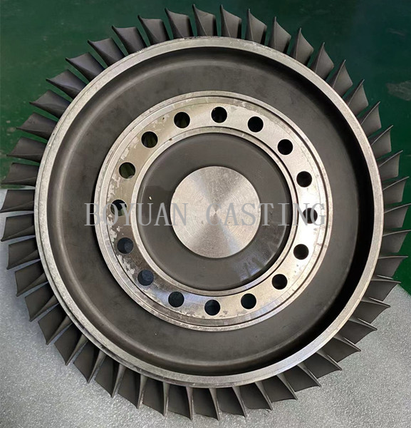 Diámetro de 350 mm Turbojet del motor Piezas de turbina Supalloy Casting