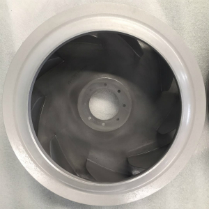 Modelo de yeso a baja presión Rail de ferrocarril Ventilador de aluminio