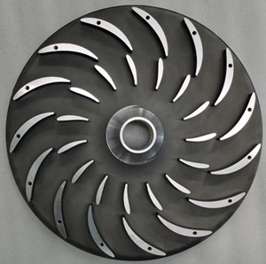 Molde de metal a baja presión Curva de reflujo de aluminio Cubierta frontal utilizada para compresor