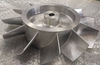 Impulsor del ventilador del ventilador de aluminio mediante un centro de mecanizado CNC de 5 eje