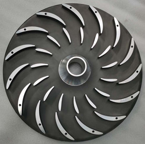 Molde de metal a baja presión Curva de reflujo de aluminio Cubierta frontal utilizada para compresor